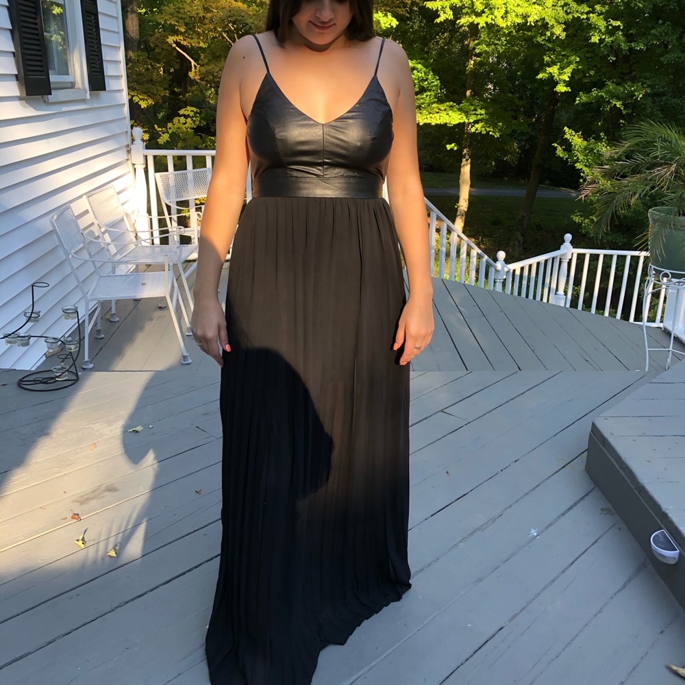 Black maxi for a special occasion